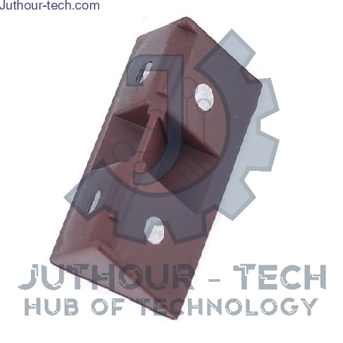 10 Plastic brackets corner 90 Degree (Dark Brown)