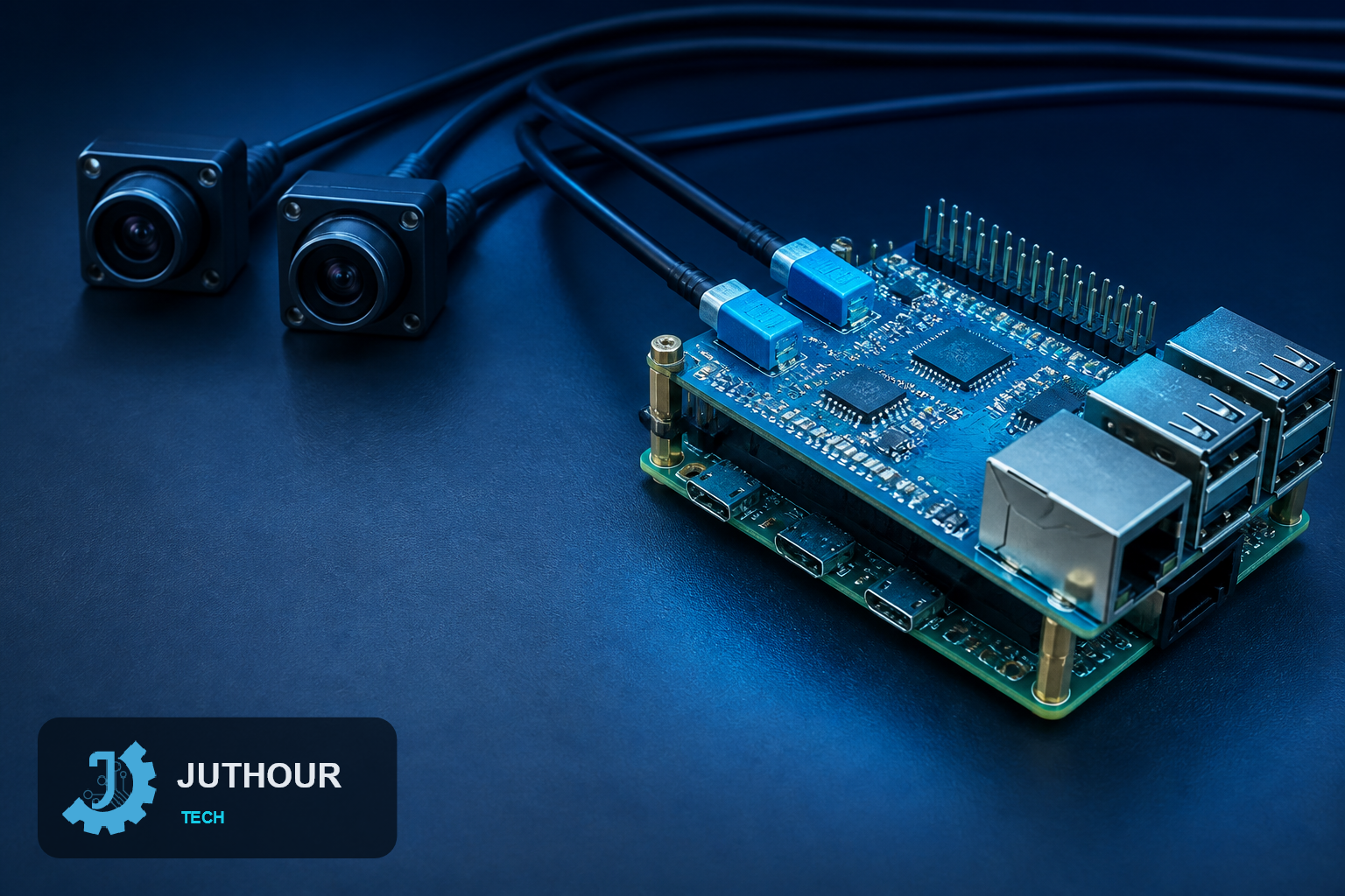 إطلاق HAT مزدوج لكاميرات GMSL2 لجهاز Raspberry Pi 5
