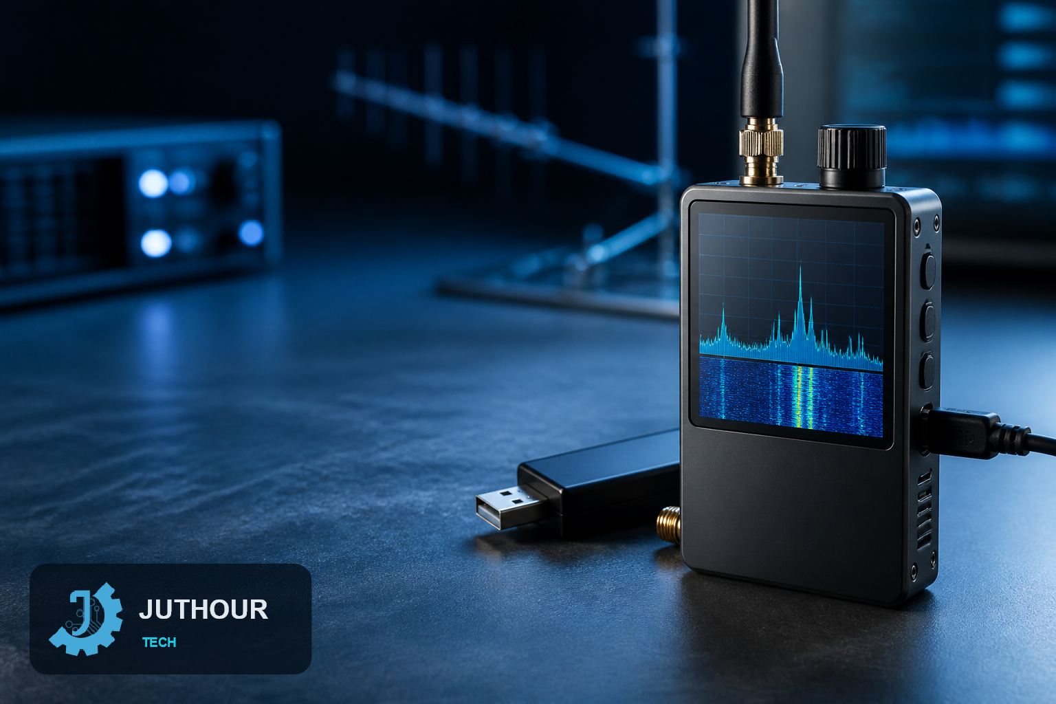 برنامج LakeShark يحول LilyGO T-Display P4 إلى ماسح SDR محمول