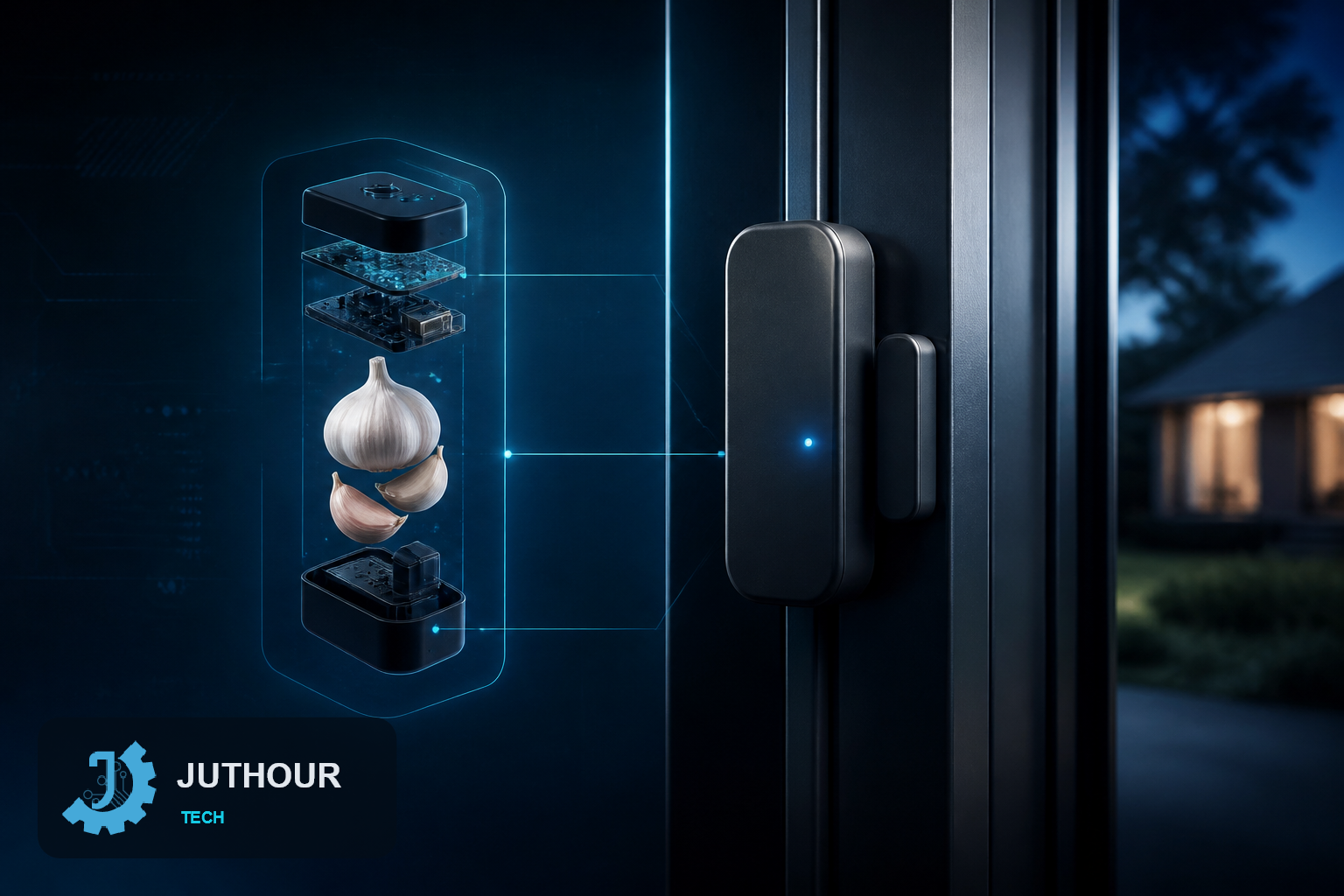Innovative Garlic-Powered Sensor Enhances Home Security