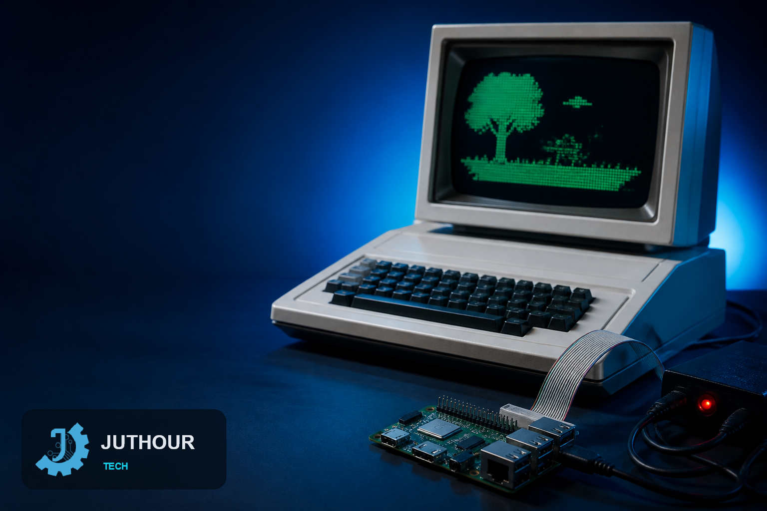 إحياء تجربة آبل II مع Raspberry Pi